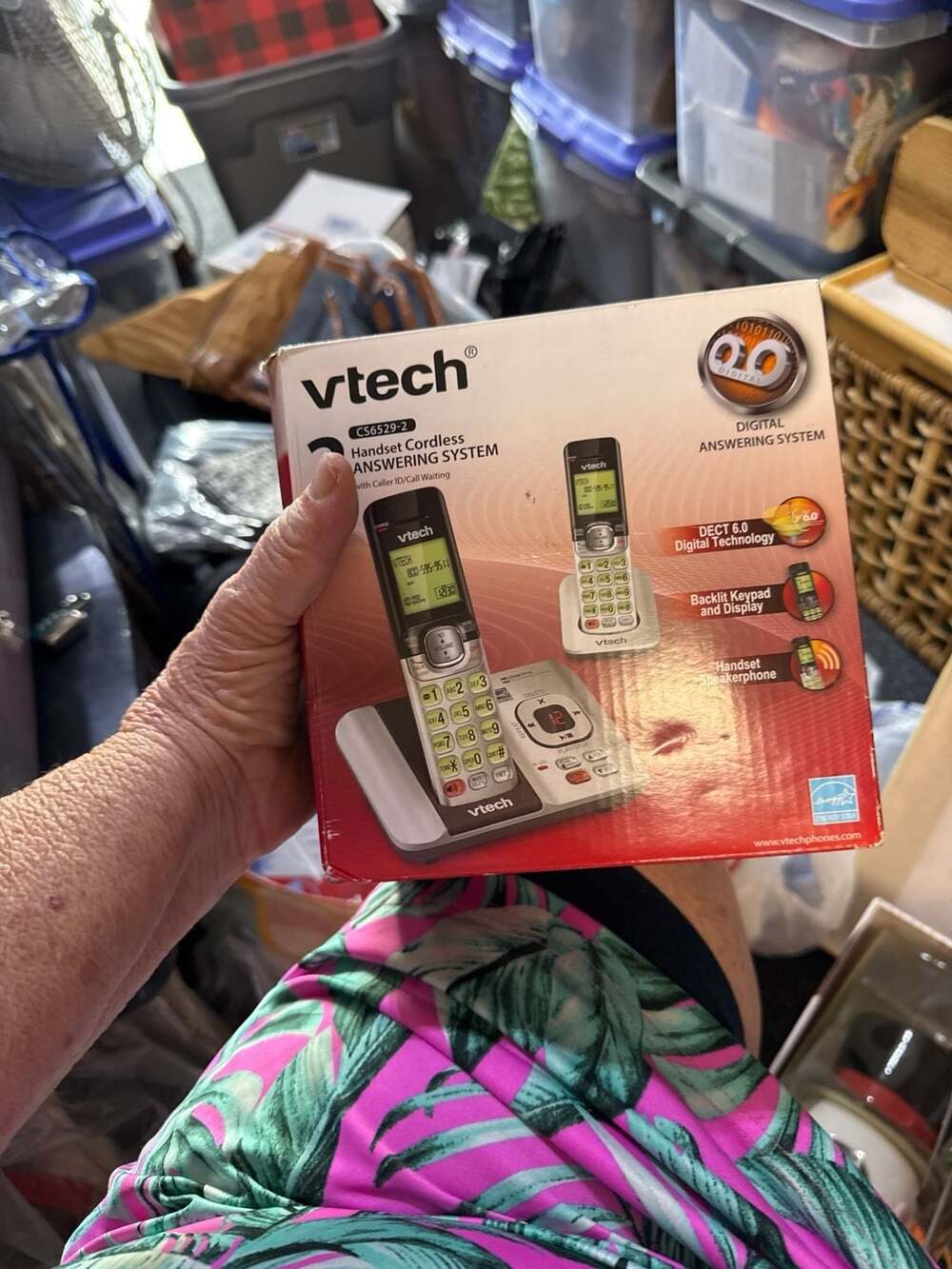 vtech CS6529-2 2-Handset Cordless Answering System with DECT 6.0 Technology